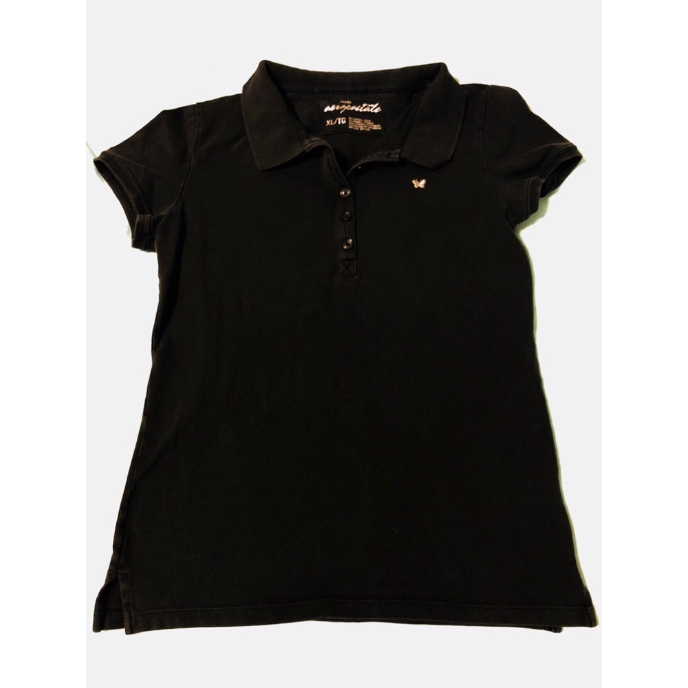 Black Polo T-Shirt